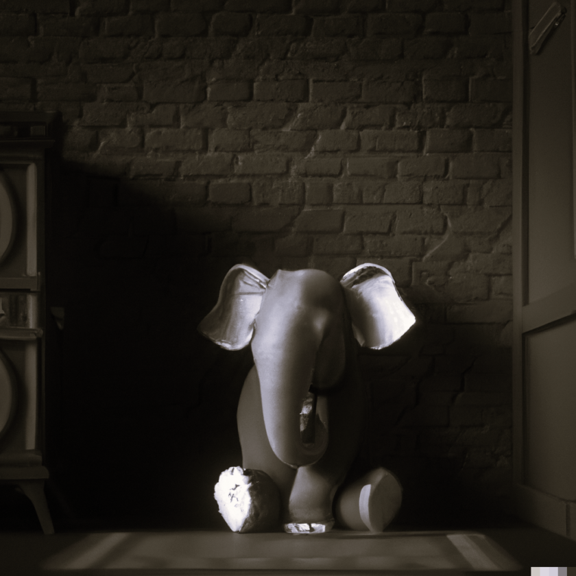 L'éléphant dans la pièce